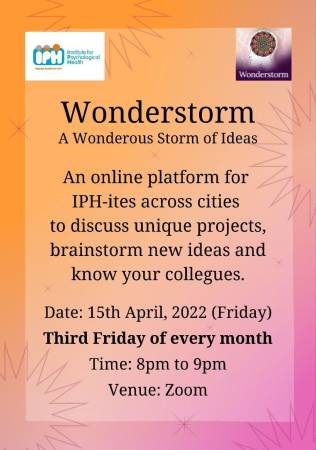 Wonderstorm A Winderous Strom of Ideas